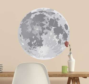 Nalepka polne lune stene - TenStickers