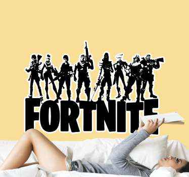 Autocolantes decorativos com heróis fortnite, perfeitos para decorar seu apartamento. Fácil de aplicar na parede. Feito de vinil de alta qualidade.