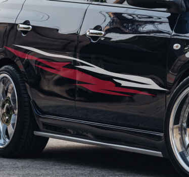 colorful car wrap Car Sticker - TenStickers