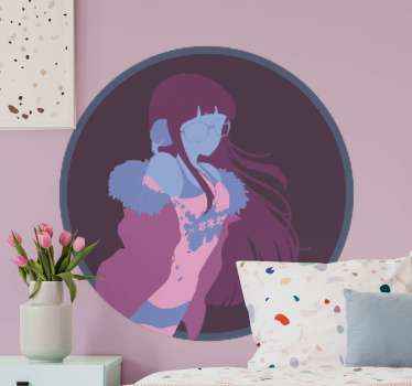 Wandtattoo Figur stilvolles charakterporträt - TenStickers