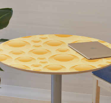 Vinilo para mueble Dibujo de sol retro - TenVinilo