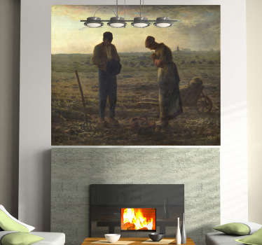 Agriculturists in Pasture nature wall sticker - TenStickers