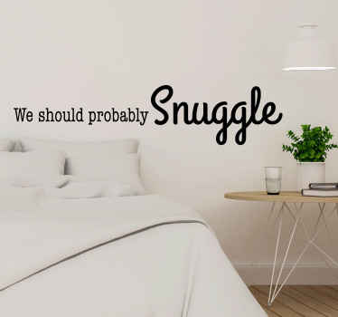 Husband and wife wedding sticker - TenStickers