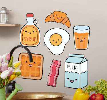 Sticker Alimentation Nourriture d'anime - TenStickers