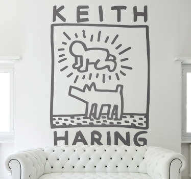 Vinilo decorativo Keith Haring - TenVinilo