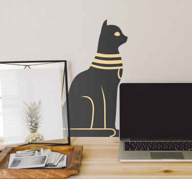 Katzen Sticker elegante katzensilhouette - TenStickers