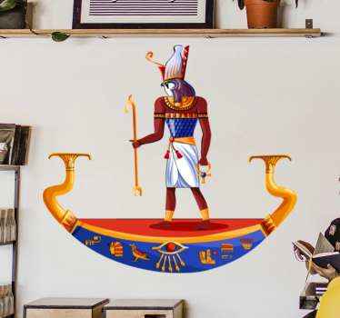 Egyptian god Horus Politics Stickers - TenStickers