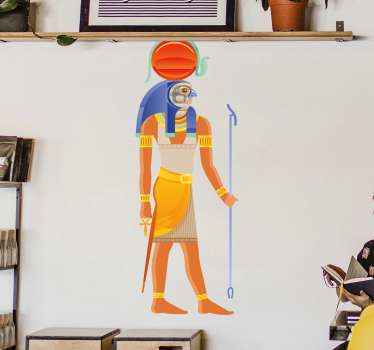 Wandtattoo Welt ägyptische gottfigur - TenStickers