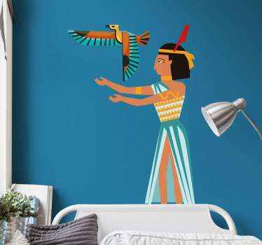 Vinilo personaje figura del antiguo Egipto - TenVinilo