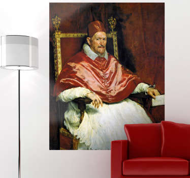 Sticker peinture Pape Innocent X - TenStickers