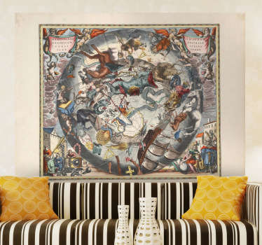 αυτοκόλλητο χάρτη αρχαίου κόσμου - TenStickers