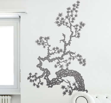 Sticker decorativo ramo di albero Asia - TenStickers