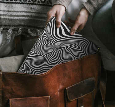 Skin-uri pentru laptop cu efect 3d zebra - TenStickers