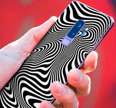 Autocolante samsung cu efect 3d zebra - TenStickers