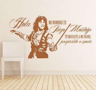 Vinilo para comedor Iñigo Montoya - TenVinilo