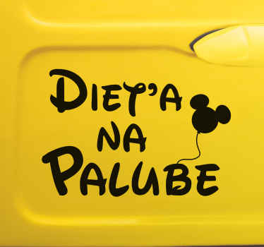 Nálepku dieťa na palube disney dieťa na palube - Tenstickers