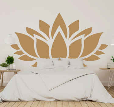 Sticker nature gracieuse fleur de lotus - TenStickers