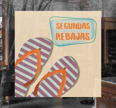 Vinilo rebajas segundas ventas con zapatillas - TenVinilo