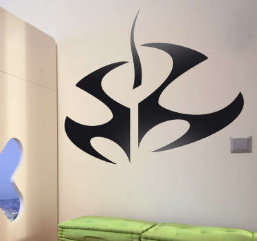 Naklejka na ścianę przedstawiająca logo pochodzące z filmu „Hitman: Agent 47".