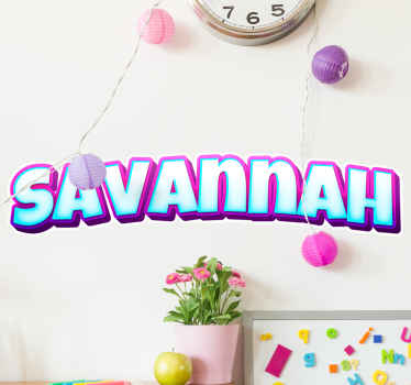 personalized name graffiti lila urban sticker - TenStickers