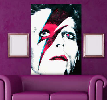 Póster adhesivo del alter ego musical del genial David Bowie.