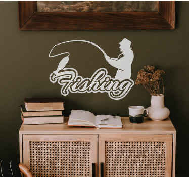 Fishing & Hunting animal wall decal - TenStickers