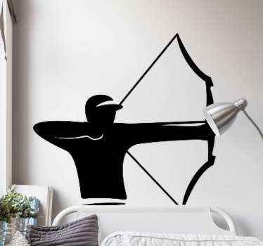 Archer Hunter wall sticker - TenStickers