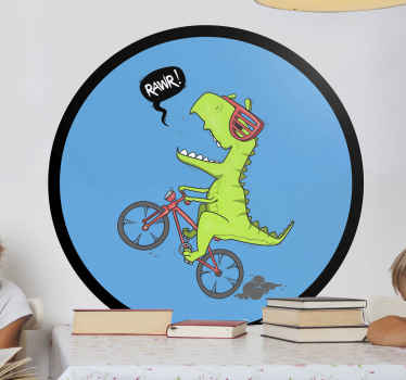 αυτοκόλλητο τοίχου ποδηλάτου - TenStickers