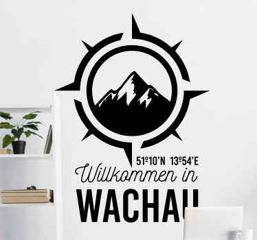 Sticker Symbole Wachau Österreich - TenStickers