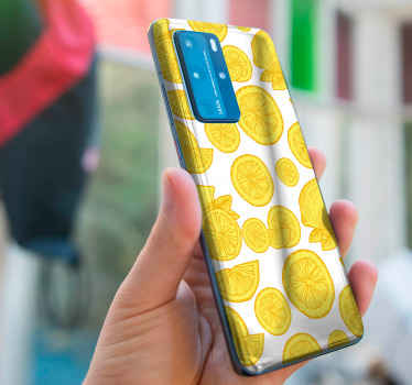 Huawei sticker citrus slice design - TenStickers