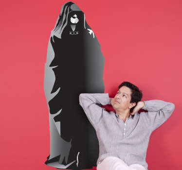 Pegatina del señor oscuro de los Sith, el senador Palpatine, maestro de Darth Vader.