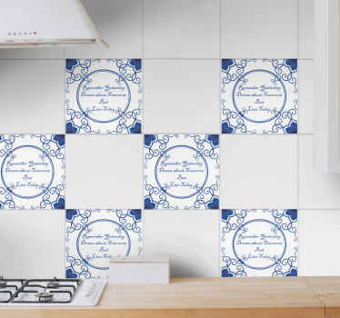 Live today tile skin sticker - TenStickers