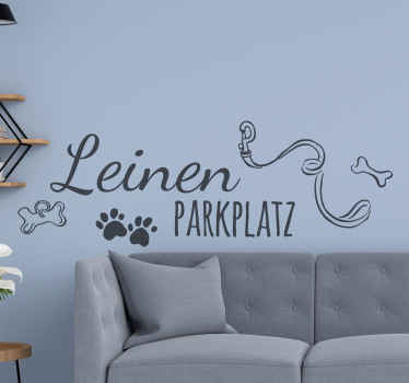Wandtattoo Kleiderschrank für hunde - TenStickers