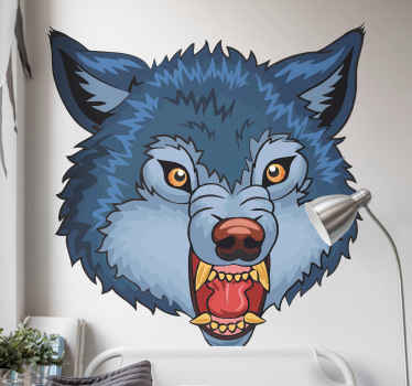 Wandtattoo Wolf Tenstickers