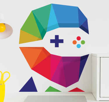 Gaming character video game decal - TenStickers