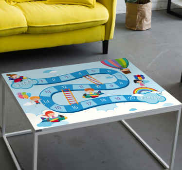 Board game sky furniture sticker - TenStickers