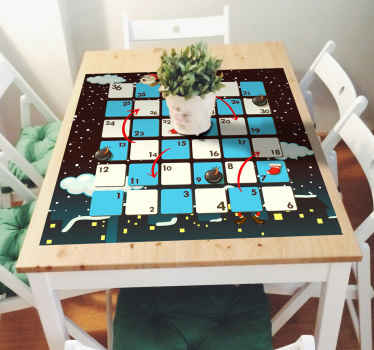 Board game  christmas sticker - TenStickers
