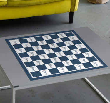 board game seahorse chess game sticker - TenStickers
