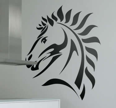 Sticker decorativo cavallo - TenStickers