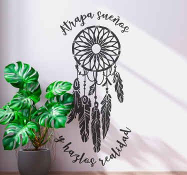 Vinilo Atrapa sueños y hazlos realidad - TenVinilo