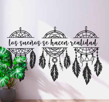 Vinilo Los sueños se hacen realidad con el atrapasueños - TenVinilo