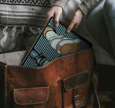 Autocolante para PC Garoto skatista - TenStickers