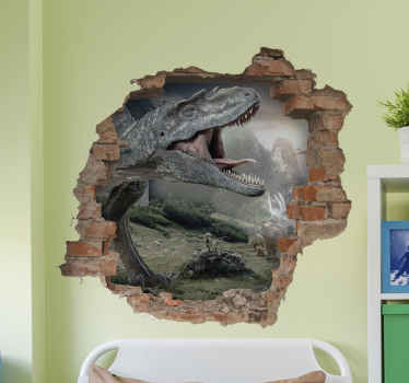 αυτοκόλλητο τοίχου jurassic classic dinosaurs - TenStickers
