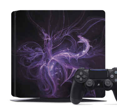 Dragon of smoke Playstation sticker - TenStickers