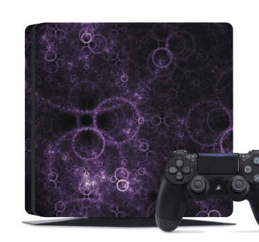 Abstrakte cirkler playstation klistermærke - TenStickers