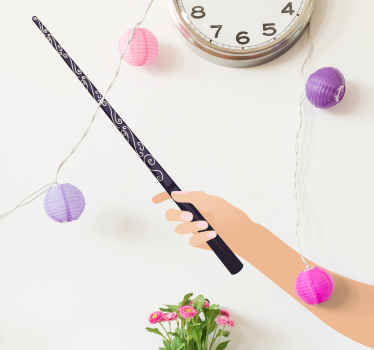 Magic spell wall mural sticker - TenStickers