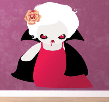 Tørst vampyr barn klistremerke - Tenstickers