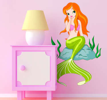 Mermaid Kids Sticker - TenStickers