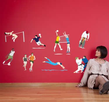 オリンピック装飾ステッカー - TENSTICKERS