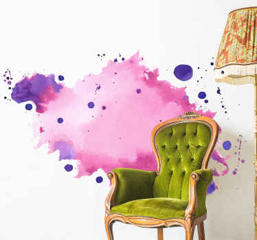 Absztrakt színek spot absztrakt falmatrica - TenStickers